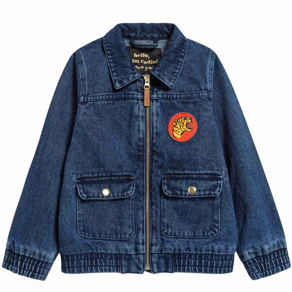 Girls Vintage Wash  Organic Cotton Jacket For Cheap