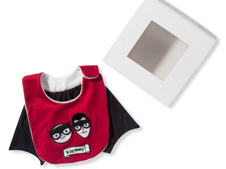 Baby Bib Red Superhero Cape For Discount