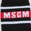 Boys & Girls Black Logo Cotton Socks on Sale