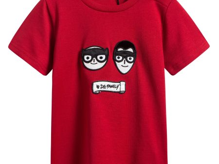 Baby  Red  Cotton  T-shirt Sale