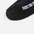 Boys & Girls Black Logo Cotton Socks on Sale