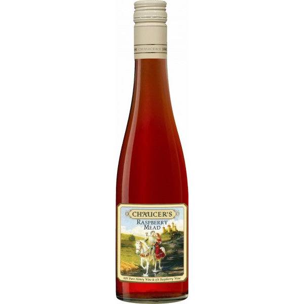 Chaucers Raspberry Mead California NV (750 ml) For Sale